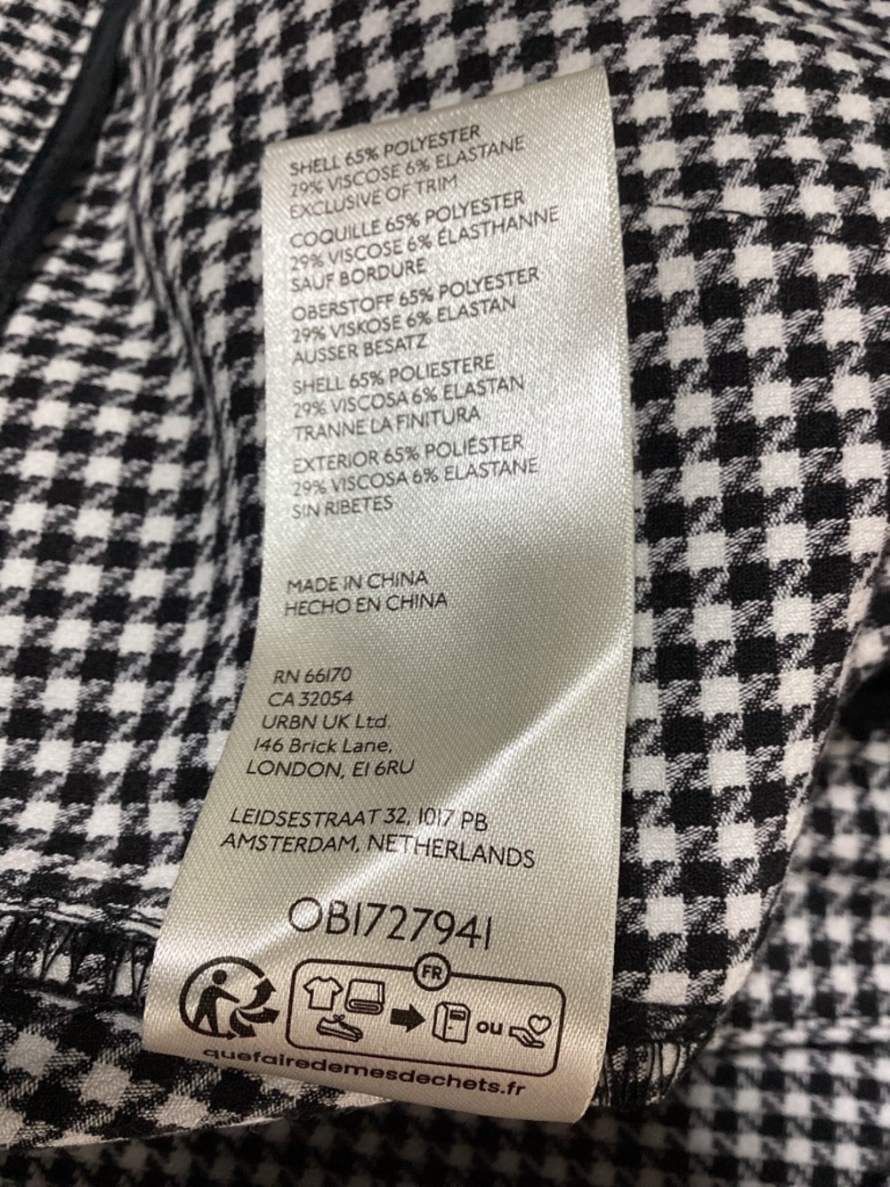 Anthropologie Maeve Black and White Houndstooth Culpte Shorts - Picture 10 of 15